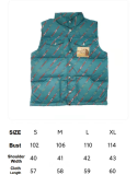 The North Face x Gucci Double G Print Nylon Vest