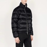 DIOR Black Oblique Puffer Jacket