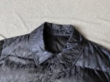 DIOR Black Oblique Puffer Jacket