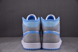 Jordan 1 Mid University Blue Grey