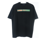 Louis Vuitton Puzzle Back Short Sleeve T-Shirt Black