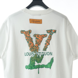 Louis Vuitton Puzzle Back Short Sleeve T-Shirt White
