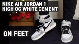 Jordan 1 Retro High OG White Cement