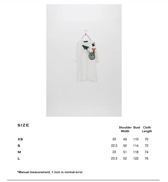(REVIEW) 249¥ Louis Vuitton Monogram Comic T-Shirt : r