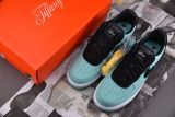 Nike Air Force 1 Low Tiffany & Co. 1837 reversed black and green