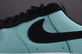 Nike Air Force 1 Low Tiffany & Co. 1837 reversed black and green