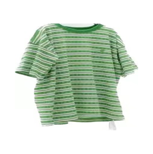 Chrome Hearts Knit Gingham Embroidered T-Shirt Green 5.16
