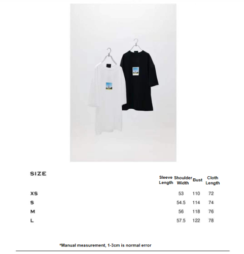 Balenciaga SS23 Architectural Print Short Sleeve T-Shirt White 5.23