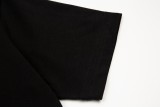 Louis Vuitton 23ss Blue Sky White Cloud Print Suede Foam Short Sleeve Black 6.14