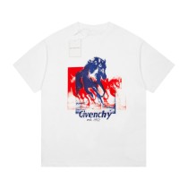 Givenchy 23ss 1952 Horse Logo Short Sleeve T-Shirt White 6.14