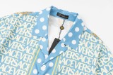 Versace 23ss new Versace Allover polka Dot printed short-sleeved shirt 6.26