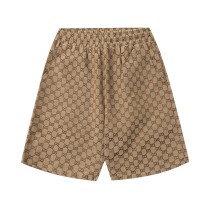 Gucci 23SS early spring new shirt classic double G jacquard denim fabric shorts 6.26