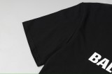 Balenciaga X FRAGMENT DESIGN 23SS Chest Logo Print Short Sleeve T-shirt Black 7.4