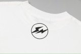 Balenciaga X FRAGMENT DESIGN 23SS Chest Logo Print Short Sleeve T-shirt White 7.4