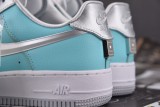 Nike Air Force 1 Low Tiffany & Co. 1837 WHITE SILVER