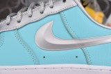 Nike Air Force 1 Low Tiffany & Co. 1837 WHITE SILVER