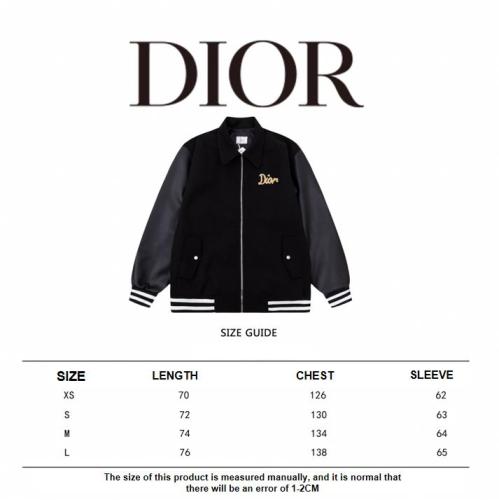 Dior X Denim Tears 23FW New Joint 47 Embroidered Logo Baseball Jacket 8.29