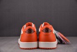 Jordan 1 Low Fragment x Travis Scott Retro orange White (DIY)