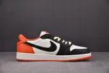 Jordan 1 Low Fragment x Travis Scott Retro orange White (DIY)