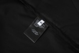 Balenciaga 23SS hoodless brand logo printing Outdoor Jackets Black White 9.12