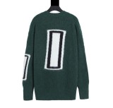 Louis Vuitton 23SS box pattern front pocket design V-neck sweater 9.12