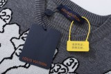 Louis Vuitton 23SS new digital crowd knitted sweater Gery 9.12