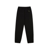 Dior brand embroidered plush logo sports trousers Black 9.12