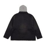 Balenciaga 23FW hooded workwear cotton long-sleeved sweatshirt 10.17