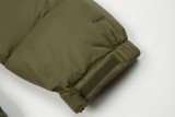 The North Face 1996 Classic Hidden Hood Down Jacket Green 11.15