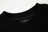 Balenciaga hand-painted Sanskrit pattern round neck sweatshirt Black 11.28