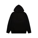 Balenciaga 24ss rhinestone LOGO hooded sweatshirt 11.28