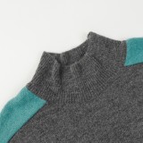 Loewe turtleneck contrast sweater 12.5