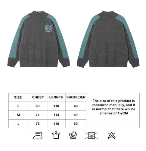 Loewe turtleneck contrast sweater 12.5