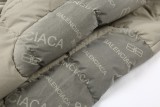 Balenciaga 23ss turtle down jacket series Grey 12.5 (waterproof matte fabric)