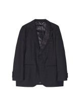 Dior 23SS asymmetric collar suit jacket 12.5