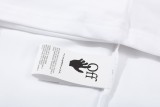 OFF-WHITE twill letter large LOGO printed short-sleeved T-shirt White 12.12