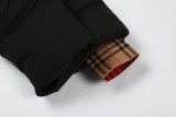 Burberry 24SS patchwork classic pattern down jacket Black (detachable sleeves) 12.19