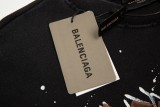 Balenciaga graffiti logo lettering crew neck sweatshirt 12.19