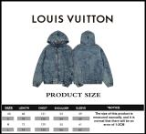 Louis Vuitton patchwork print design denim jacket 12.19