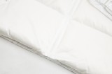 Fendi metallic logo bread pocket down jacket White 12.19