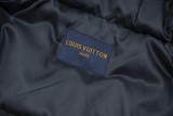 Louis Vuitton classic pattern down jacket denim down jacket Blue 12.19