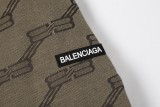 Balenciaga 24SS new version logo denim down jacket khaki 12.19