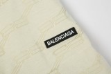 Balenciaga 24SS new version of logo denim down jacket White 12.19