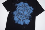 Balenciaga spray-painted logo short-sleeved T-shirt Black 12.19