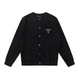 Prada 23fw new wool button knitted sweater 12.26