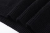 Chrome Hearts 23fw Embroidered Cross Sanskrit Long Sleeve Sweater Black 12.26