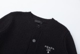 Prada 23fw new wool button knitted sweater 12.26