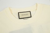 Gucci simple letter print logo short-sleeved T-shirt Off-White 1.3