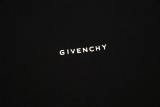 Givenchy four-square letter print large LOGO short-sleeved T-shirt Black 1.3