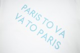 Louis Vuitton European Music Festival Series logo short-sleeved T-shirt Blue 1.3